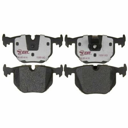 RM BRAKES Ceramic Brake Pad Set With Hardware R53-EHT683